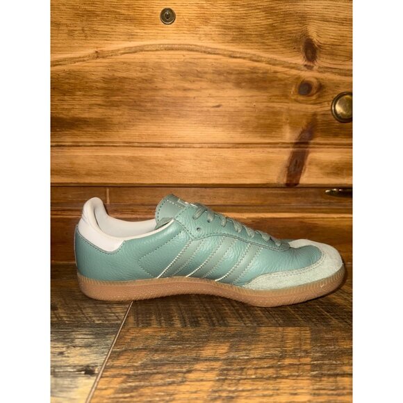 adidas Samba OG Green Sneakers Size 7 - Picture 5 of 14